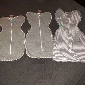 Three love to dream swaddles